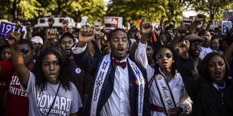 Howard Students During Homecoming